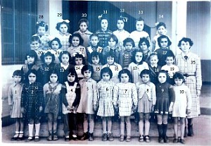 ECOLE PAUL BERT GARCONS 1953 XXX MLLE BOUIGUES LA PTIT ZILE